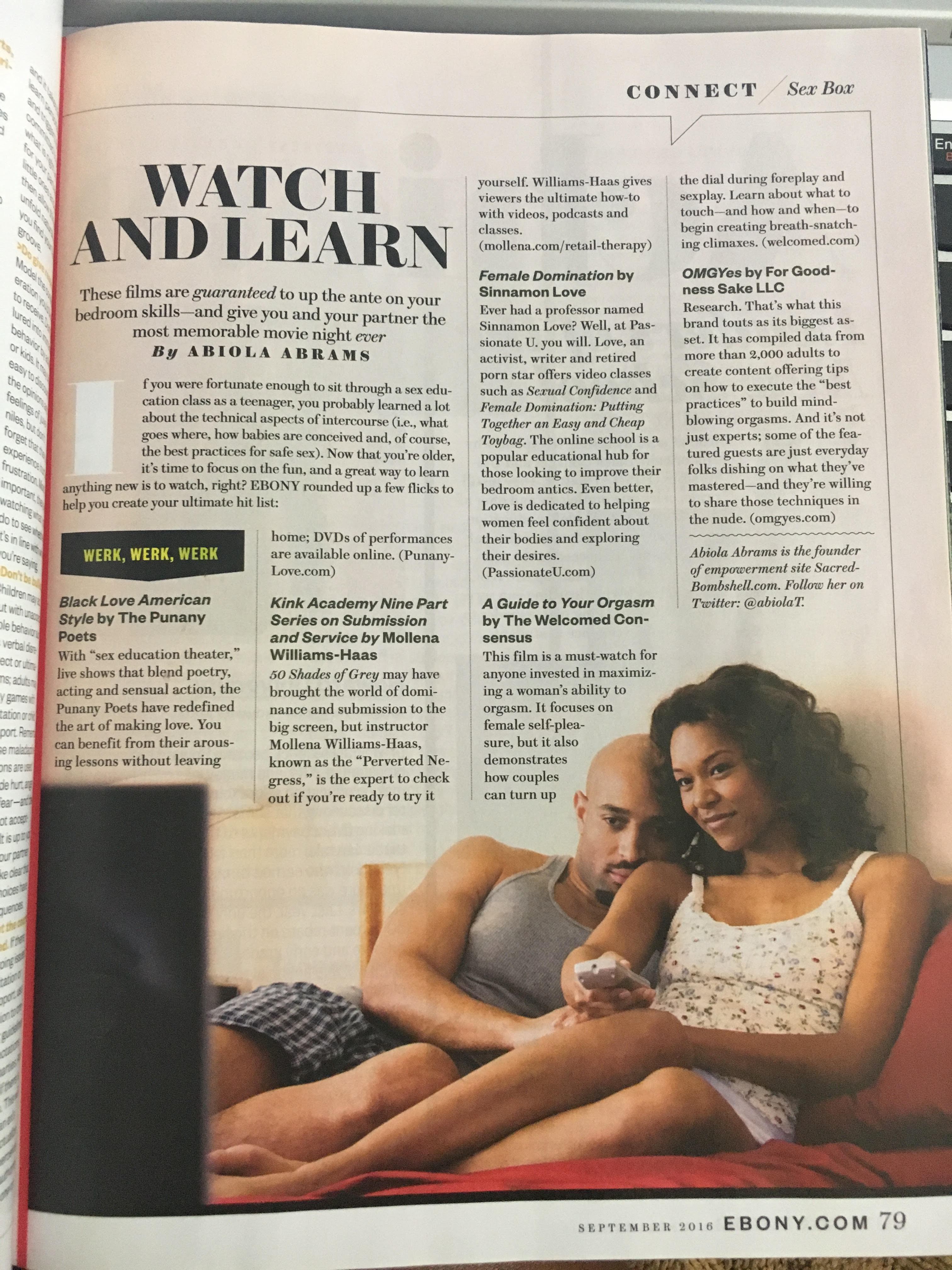 Ebony Sex Magazine